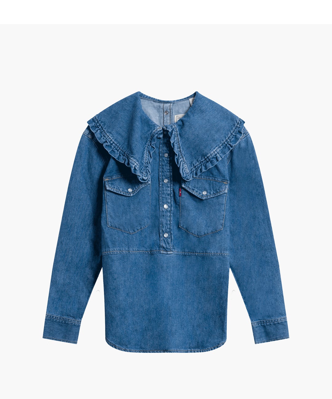 Levi's Edition Denim Collar Shirt - Blue